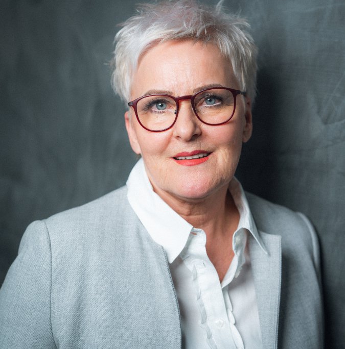 Marita Hinz in ihrem Salon